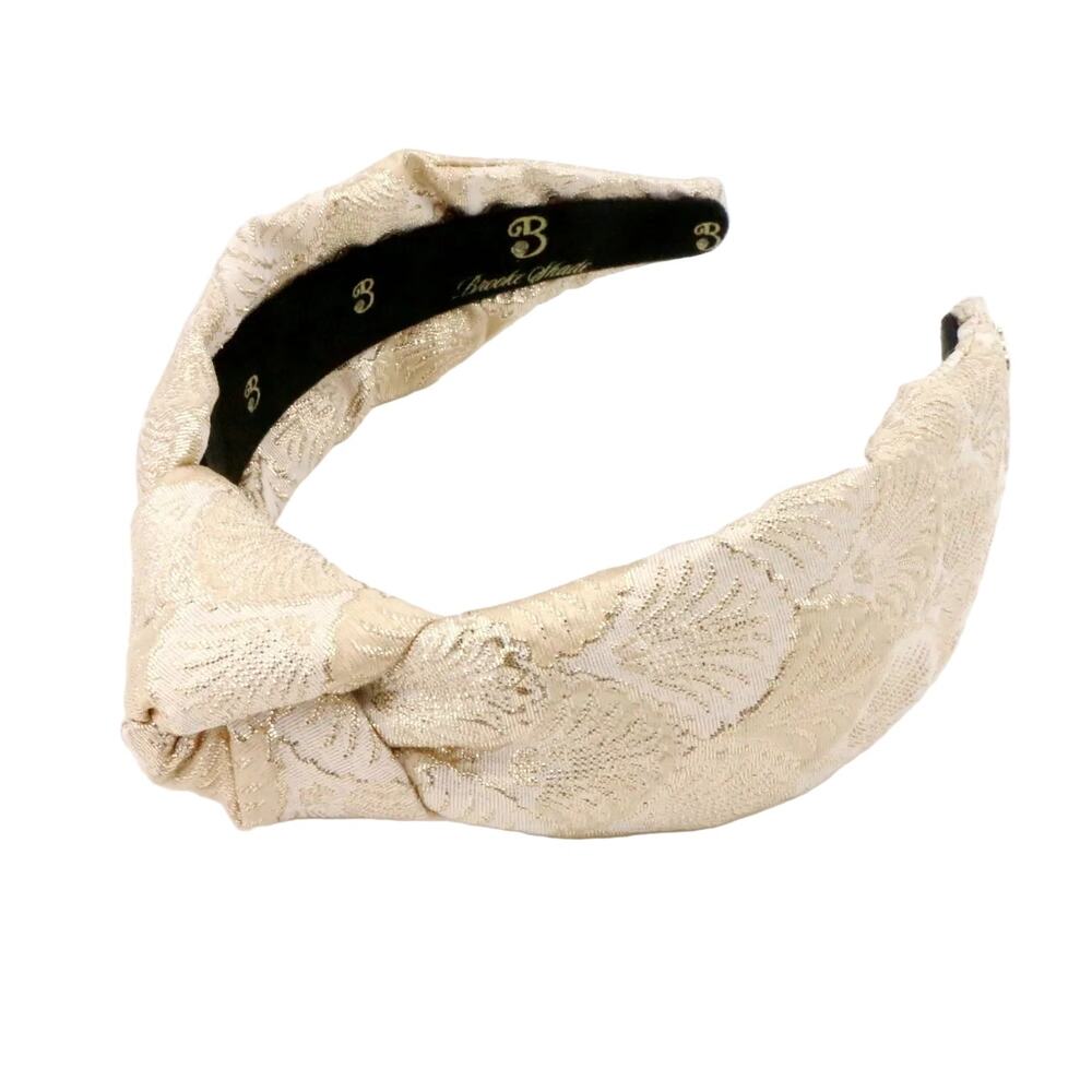 The Royal Gilded Shell Brocade Topknot